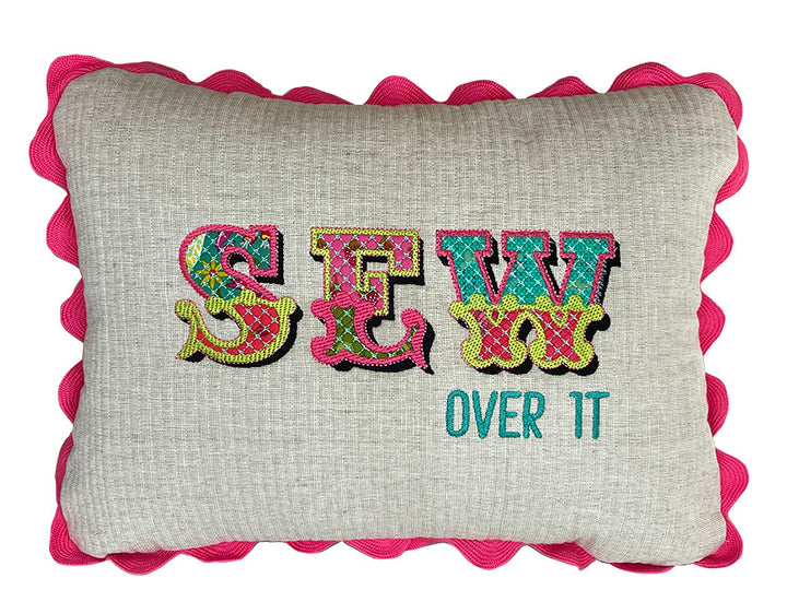Lining Up Your Letters - Sew Over It- Zoom Class
