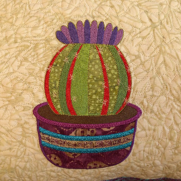 More Prickly Blooms for Machine Embroidery
