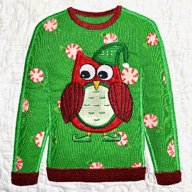 Ugly Christmas Sweaters for Machine Embroidery