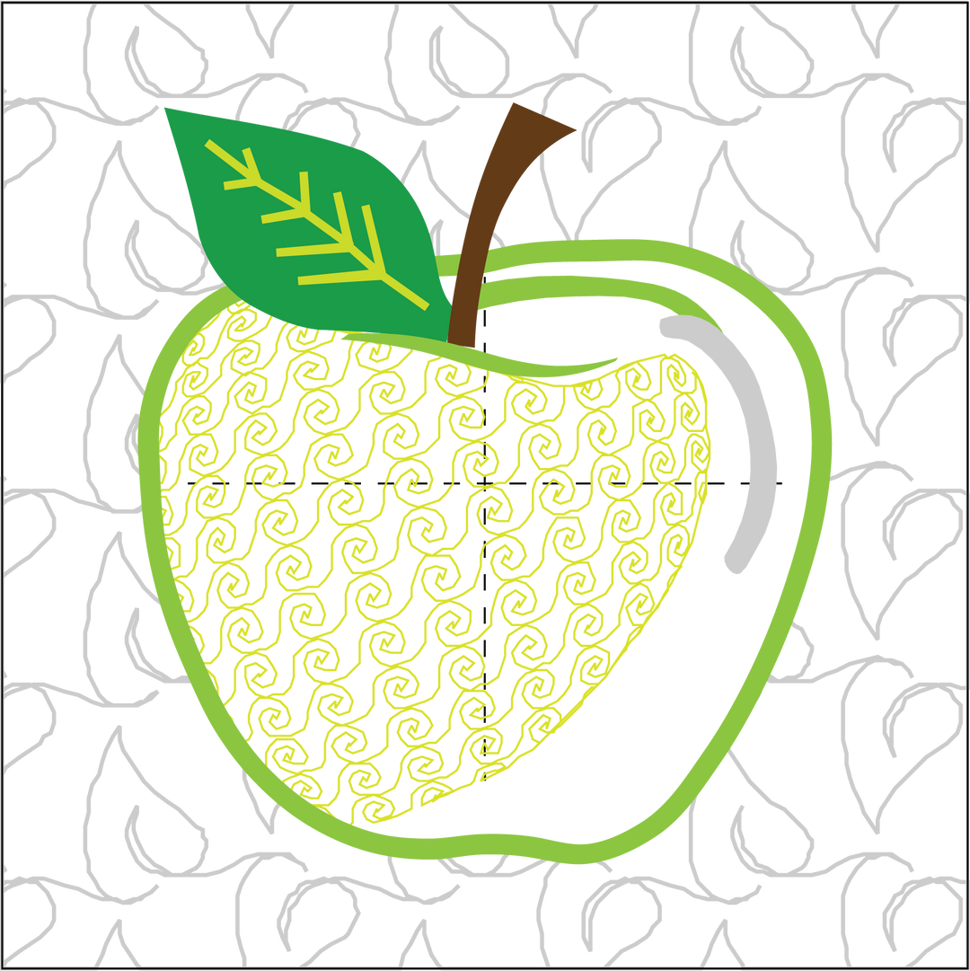 An Apple for the Teacher ITH Wall Hanging