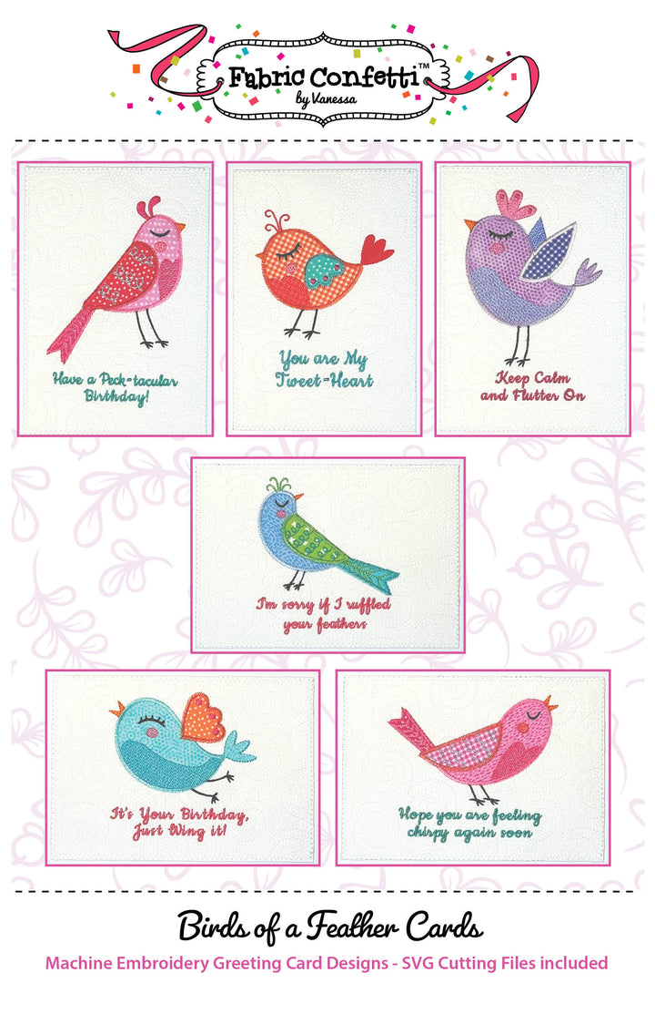 Birds of a Feather Greeting Cards