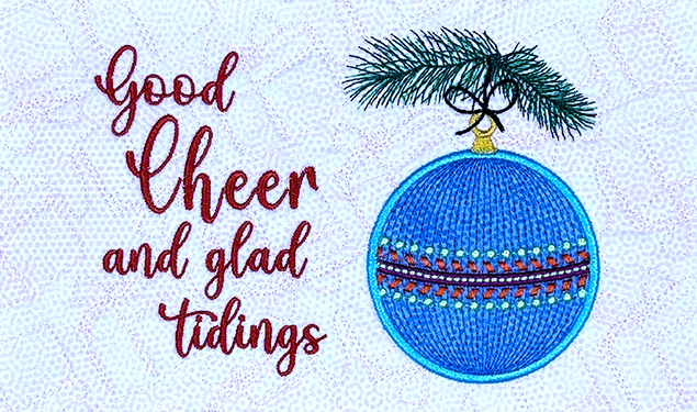 Christmas Past ITH Mug Rugs or Desk Pillows