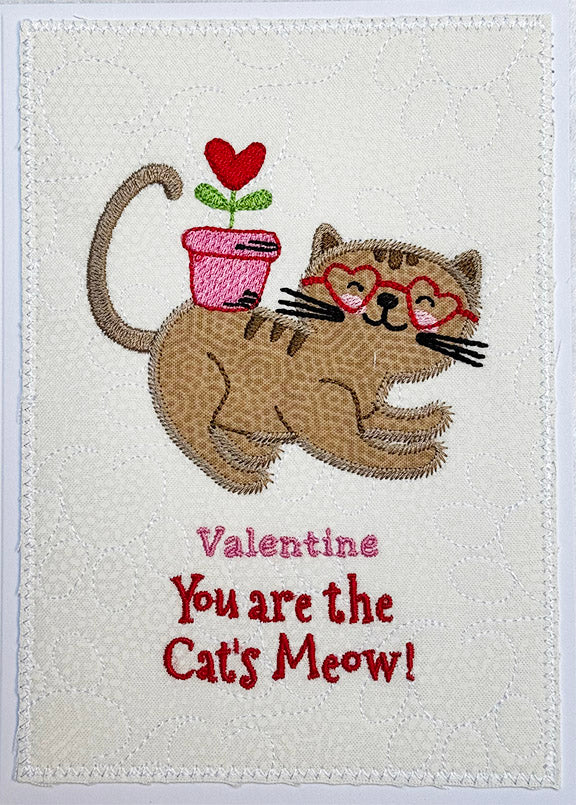 Fabulous Felines-Valentine's Day Greeting Cards