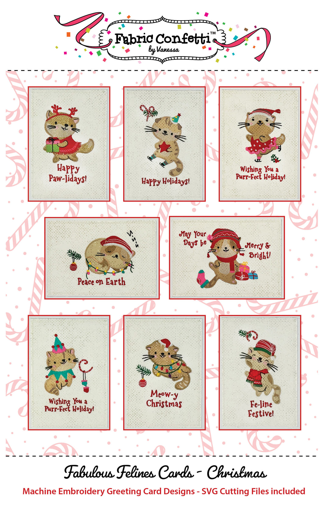 Fabulous Felines Christmas Cards