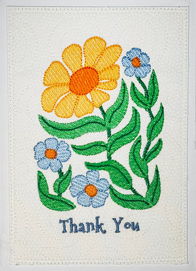 Fabric Confetti AQG Card Class