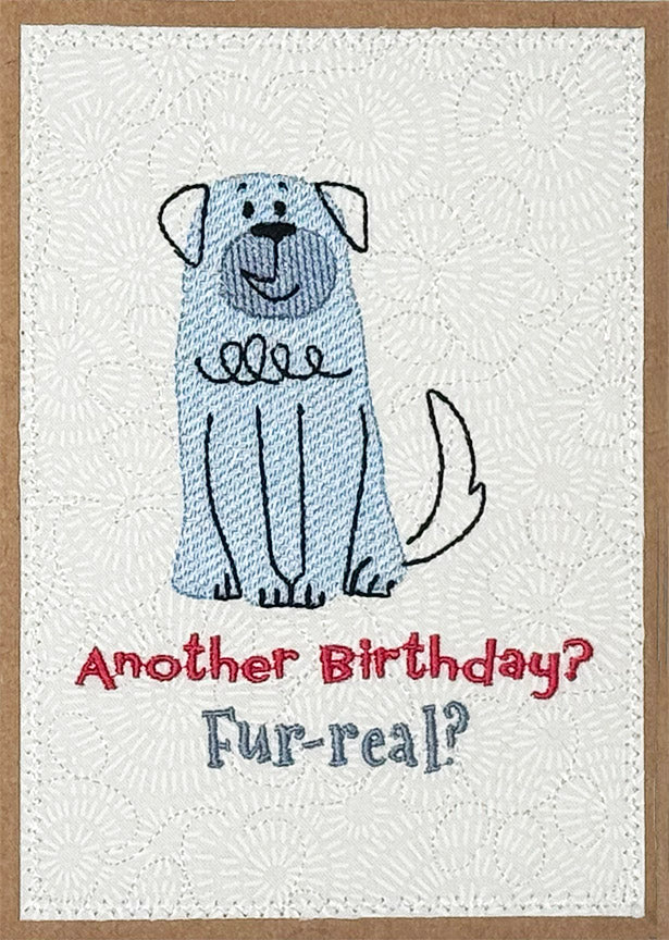 It's A Dog's Life Greeting Cards-Happy Birthday
