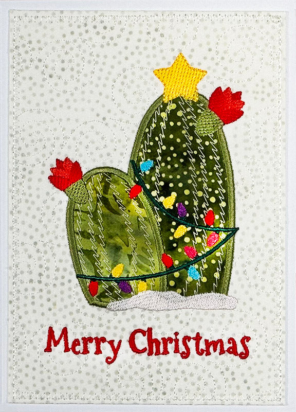 Holiday Prickly Bloom Cards
