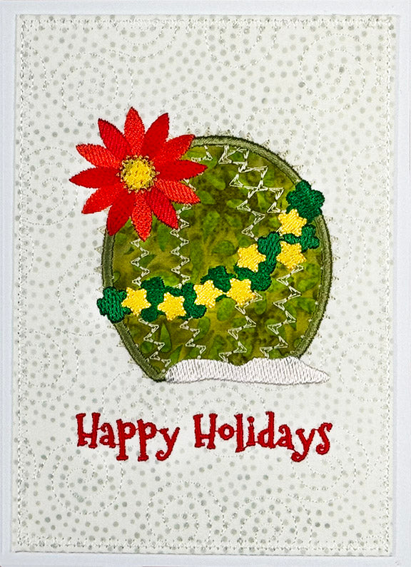 Holiday Prickly Bloom Cards