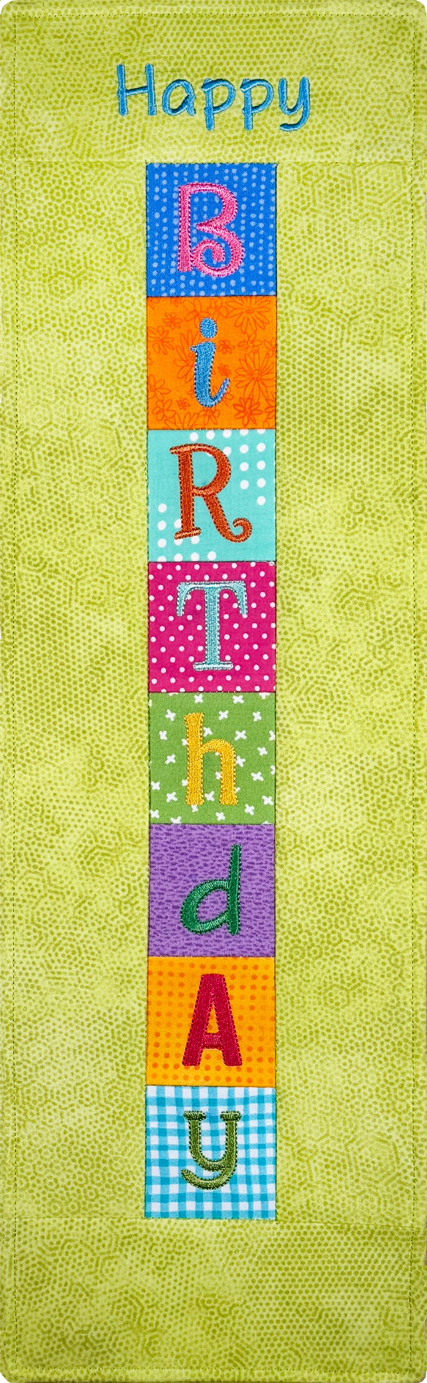 Ransom Notes Alphabet for Machine Embroidery
