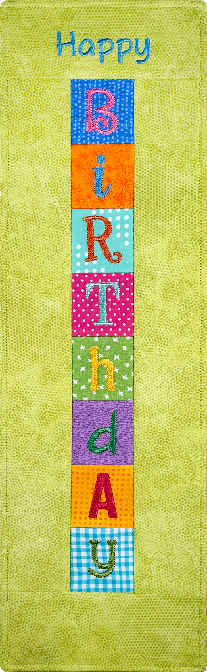 Ransom Notes Alphabet for Machine Embroidery
