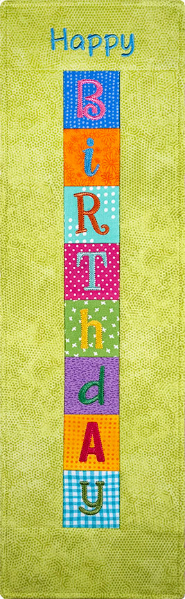 Ransom Notes Alphabet for Machine Embroidery