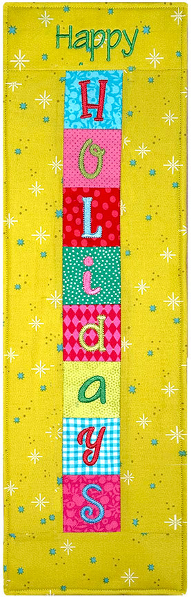 Ransom Notes Alphabet for Machine Embroidery