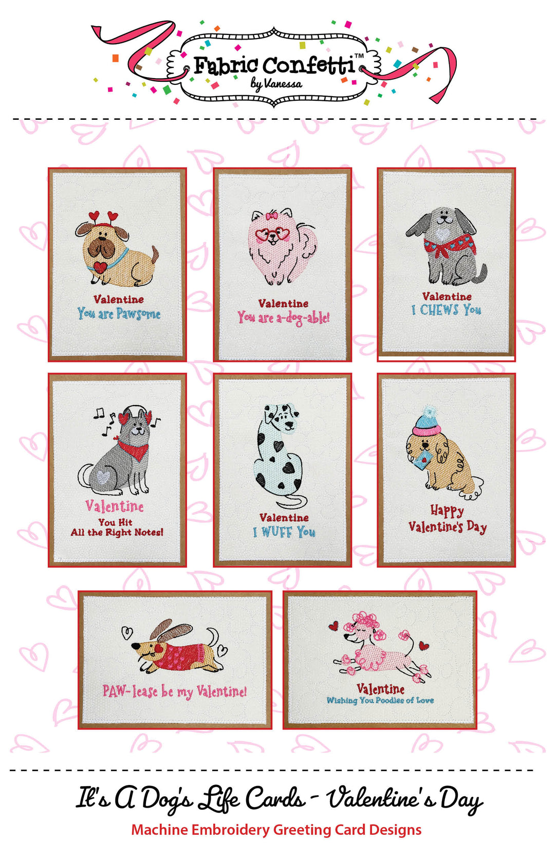 It's A Dog's Life Greeting Cards- Valentine's Day