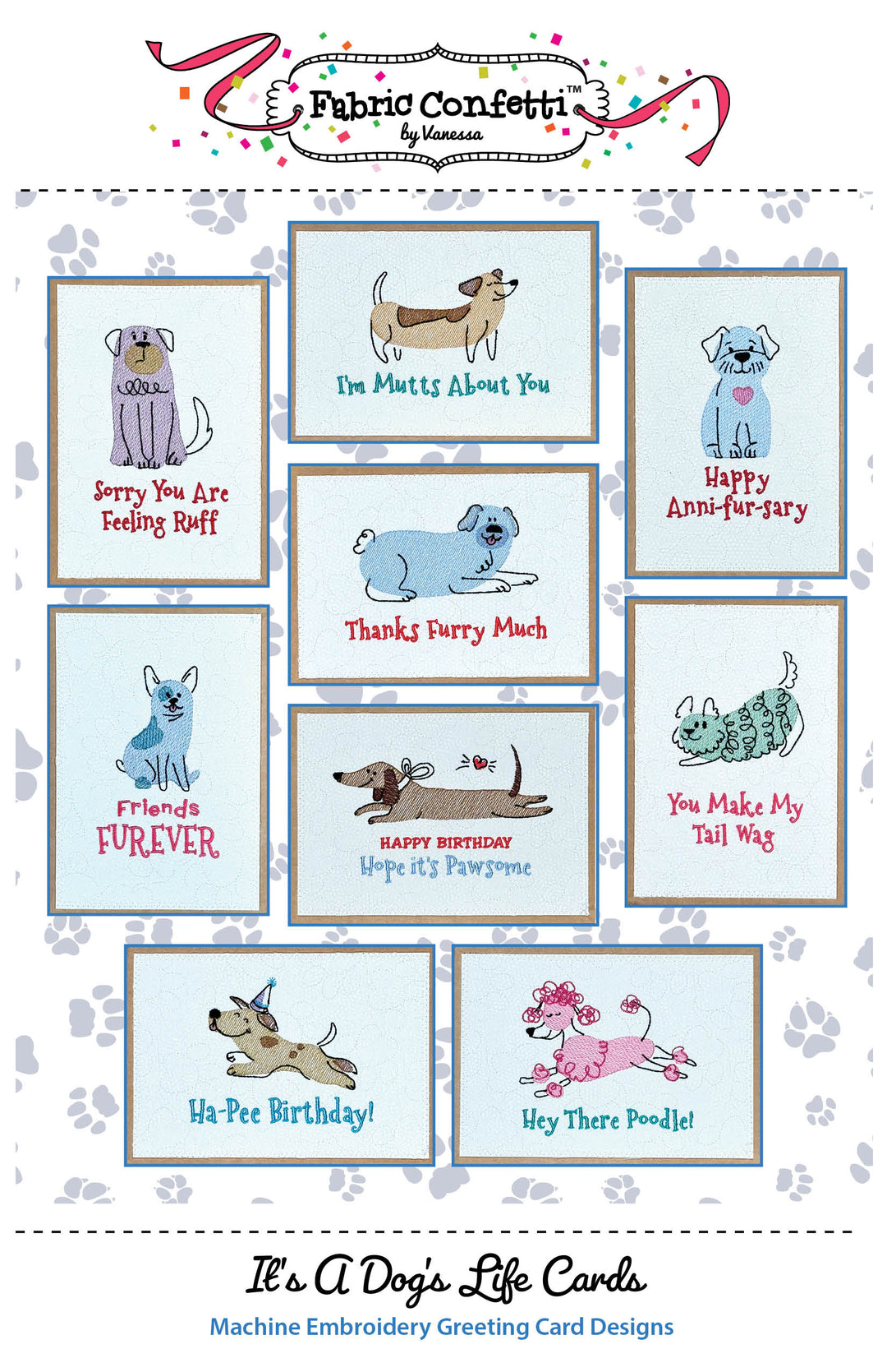 It's A Dog's Life Greeting Cards