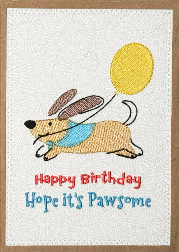It's A Dog's Life Greeting Cards-Happy Birthday