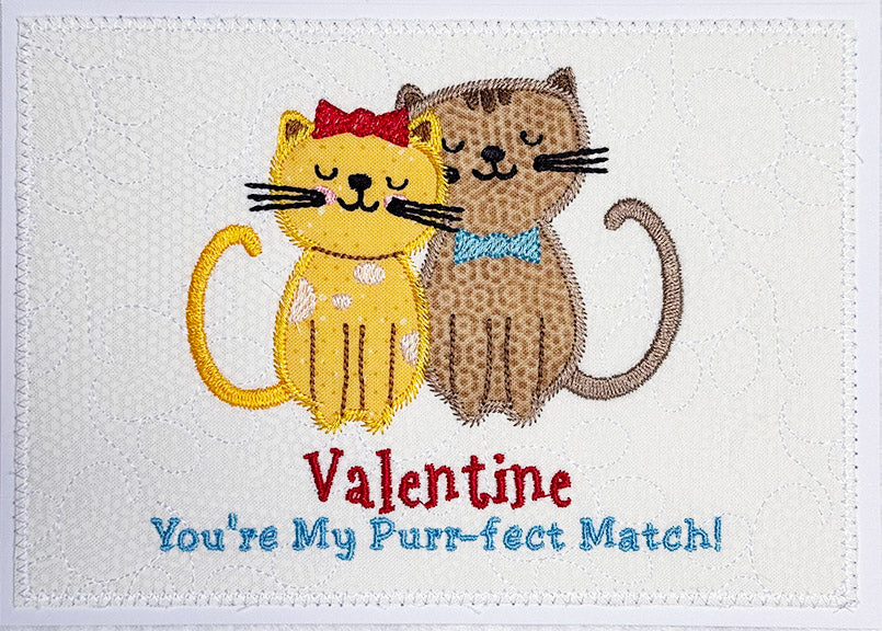 Fabulous Felines-Valentine's Day Greeting Cards