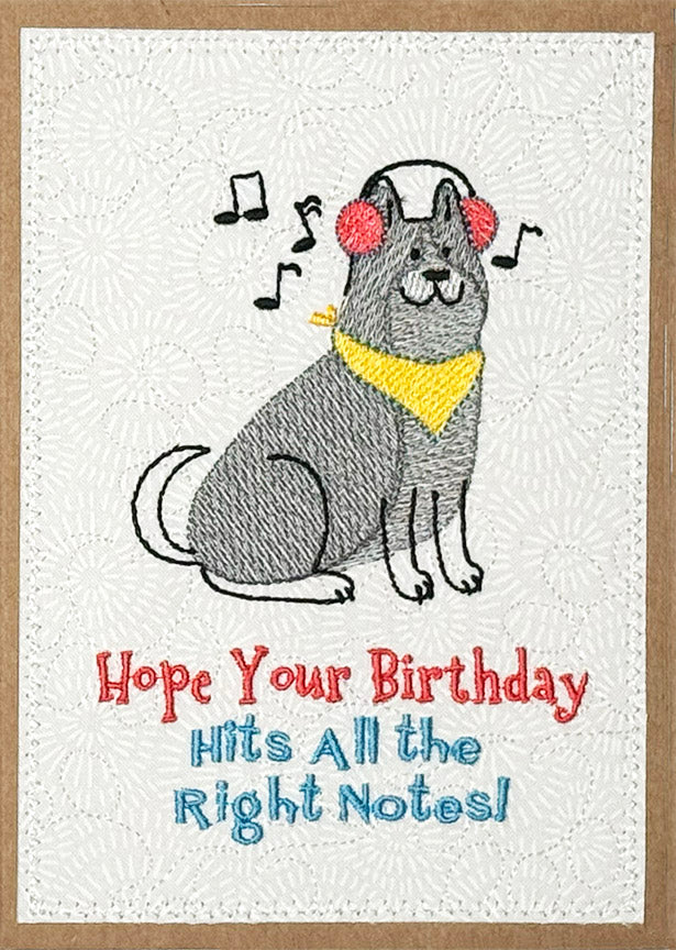 It's A Dog's Life Greeting Cards-Happy Birthday