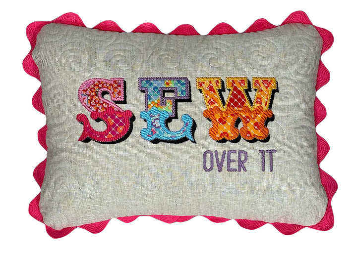 Lining Up Your Letters - Sew Over It- Zoom Class