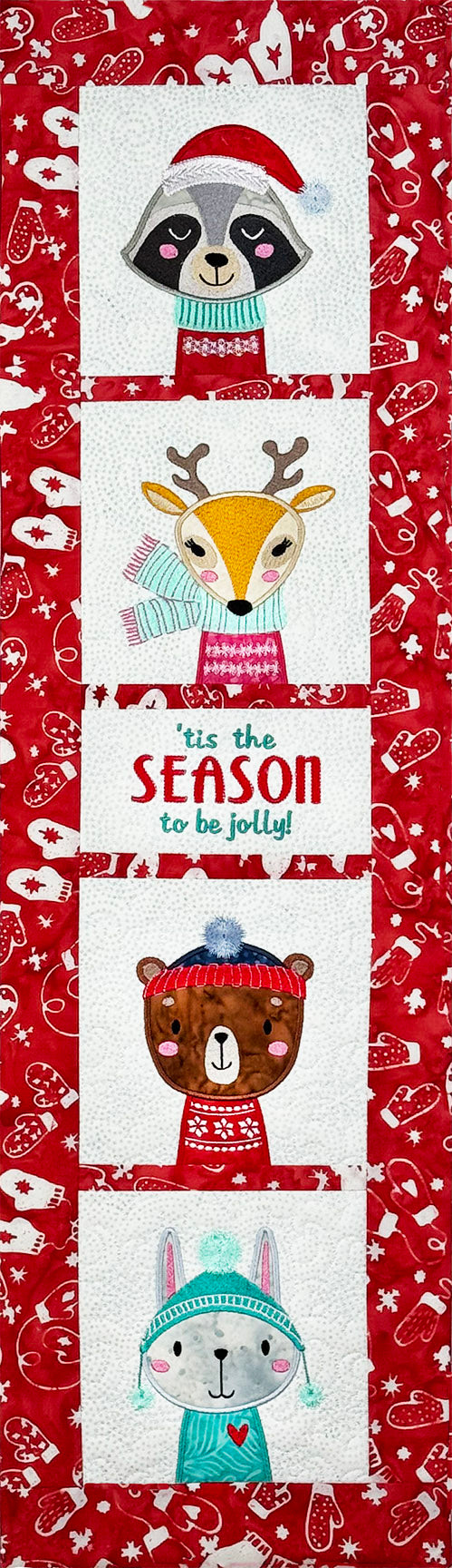 'Tis the Season Banner and Mug Rugs