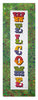 Welcome Banner Two for Machine Embroidery