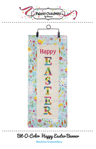 Bit-O-Color Easter Quilted Banner