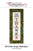 Bit-O-Color We Give Thanks Quilted Banner