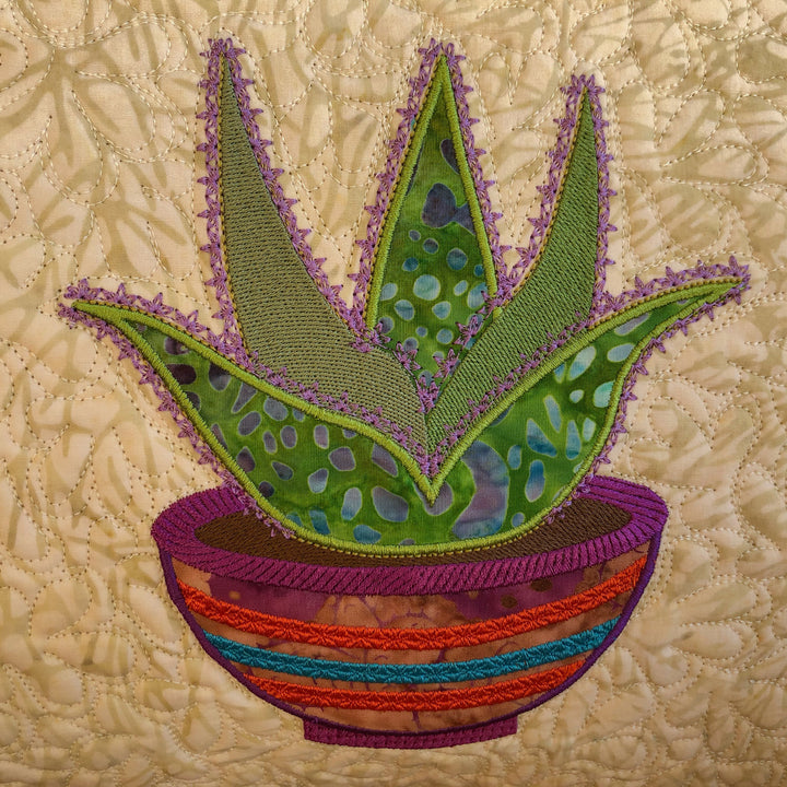 More Prickly Blooms for Machine Embroidery