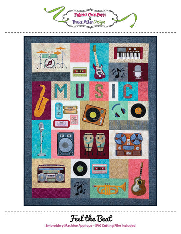 Feel the Beat for Machine Embroidery