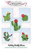 Holiday Prickly Blooms for Machine Embroidery