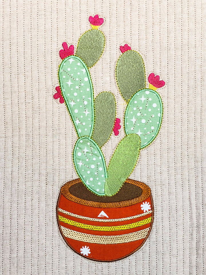 Prickly Blooms for Machine Embroidery