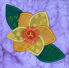 Spring Floral Table Topper for Machine Embroidery