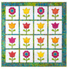 Spring Flowers ITH Wall Hanging